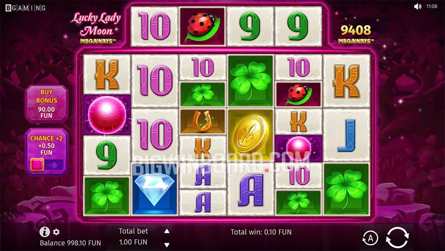 Lucky Lady Moon Megaways slot