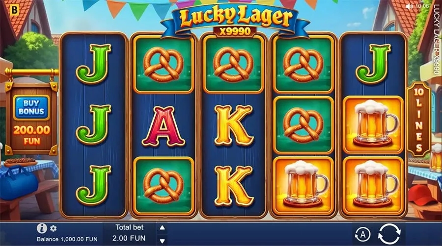 Lucky Lager X9990 slot