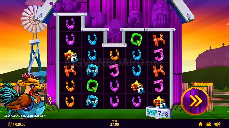 Lucky Clucks 2 Rooster Respins slot