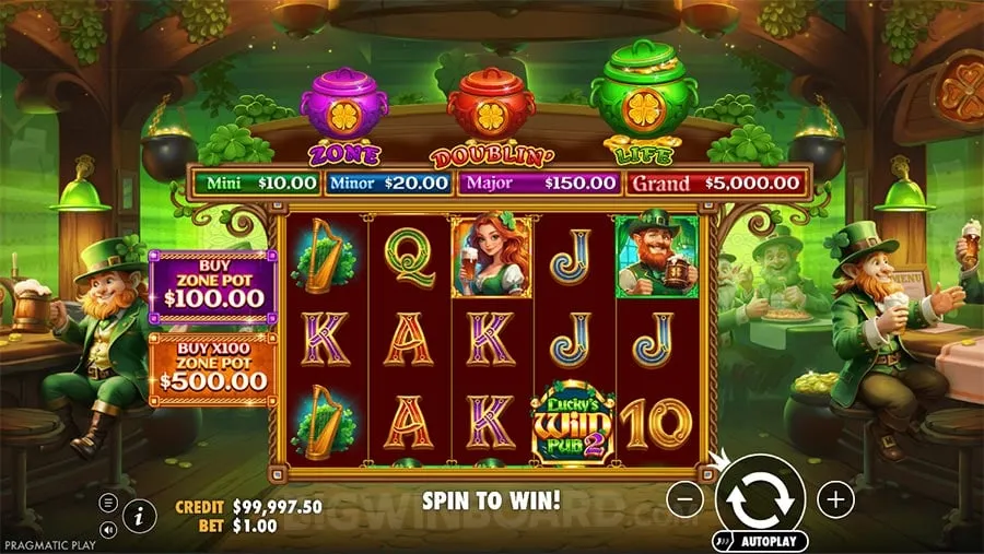Lucky’s Wild Pub 2 slot