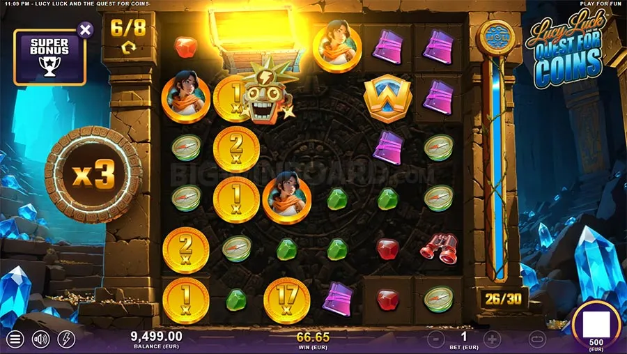 Lucy Luck and the Quest for Coins slot