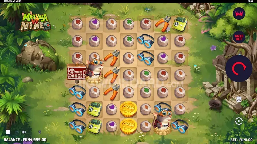 Magawa VS Mines slot