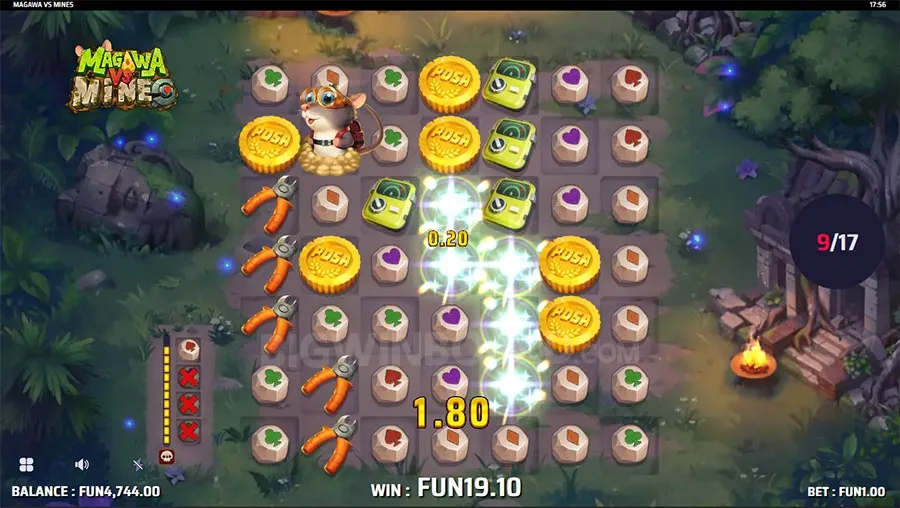 Magawa VS Mines slot