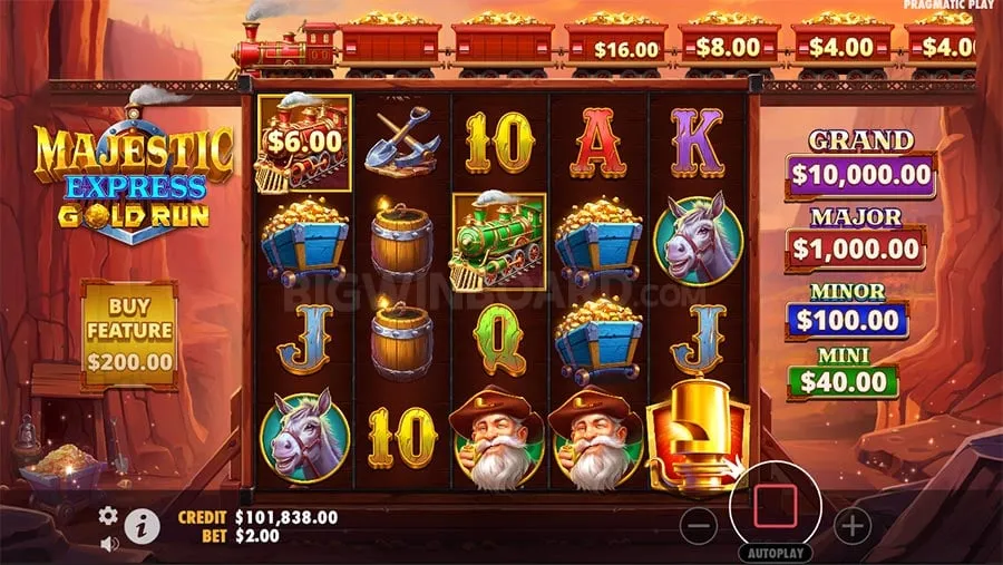 Majestic Express Gold Run slot