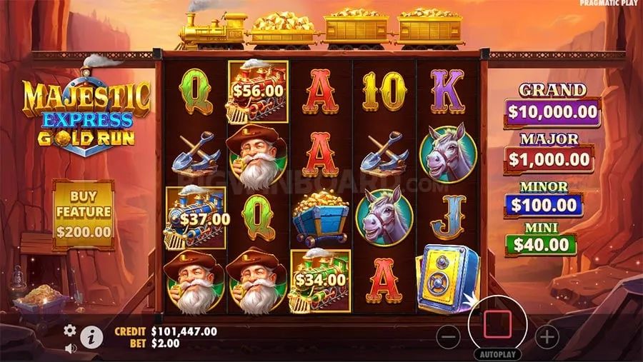 Majestic Express Gold Run slot