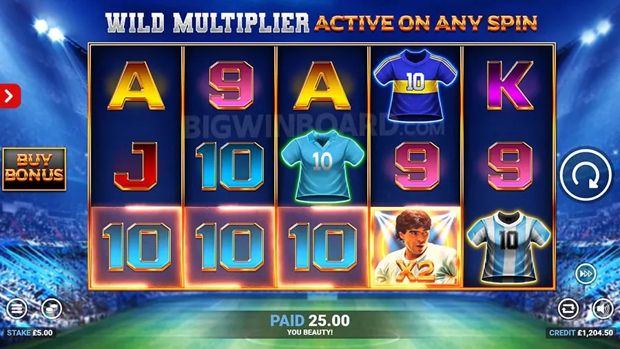 Maradona El Pibe Oro slot