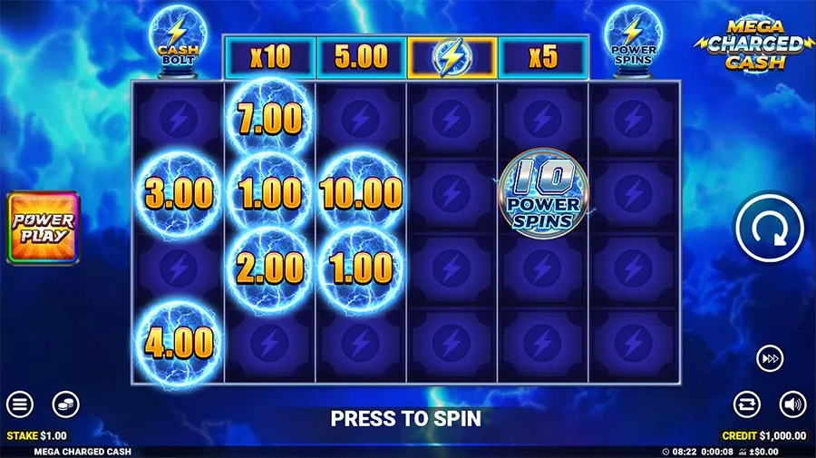 Mega Charged Cash slot