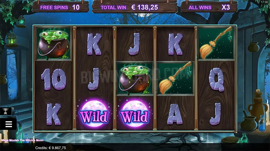 Mega Moolah The Witch's Moon