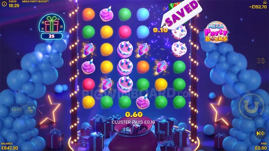 Mega Party Bucks slot