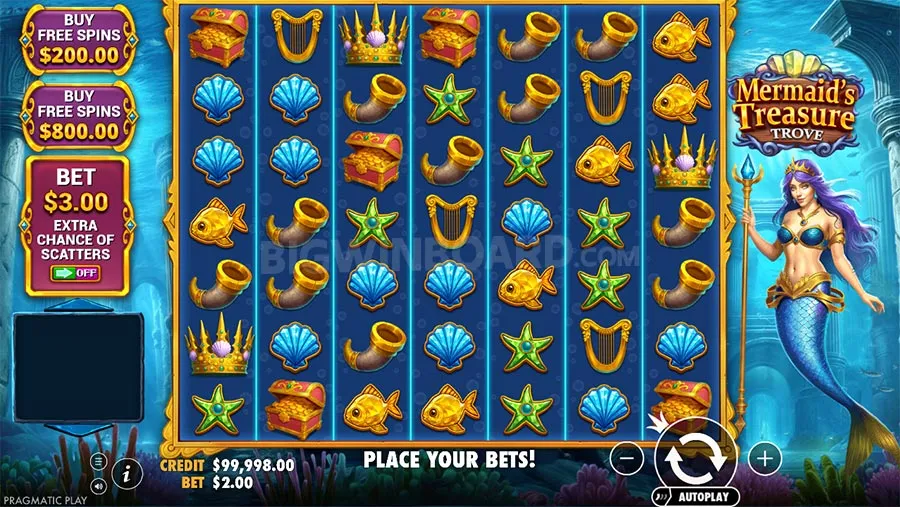 Mermaid's Treasure Trove slot