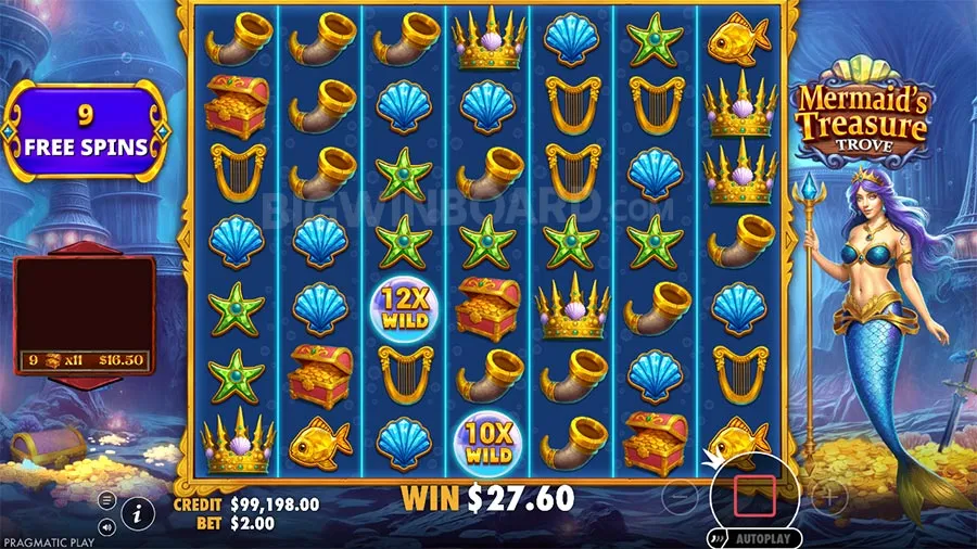 Mermaid's Treasure Trove slot