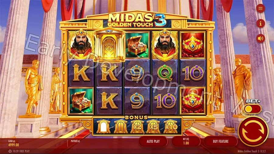 Midas Golden Touch 3 slot