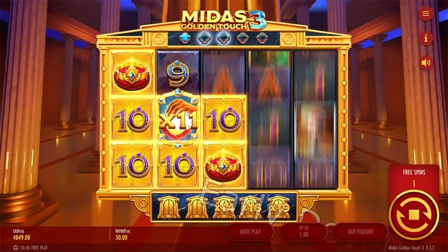 Midas Golden Touch 3 slot