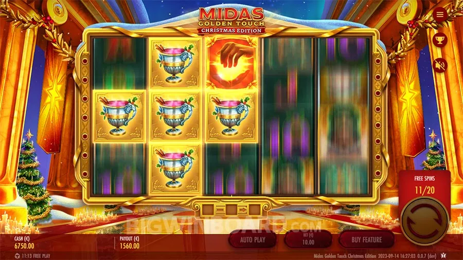 Midas Golden Touch Christmas Edition slot