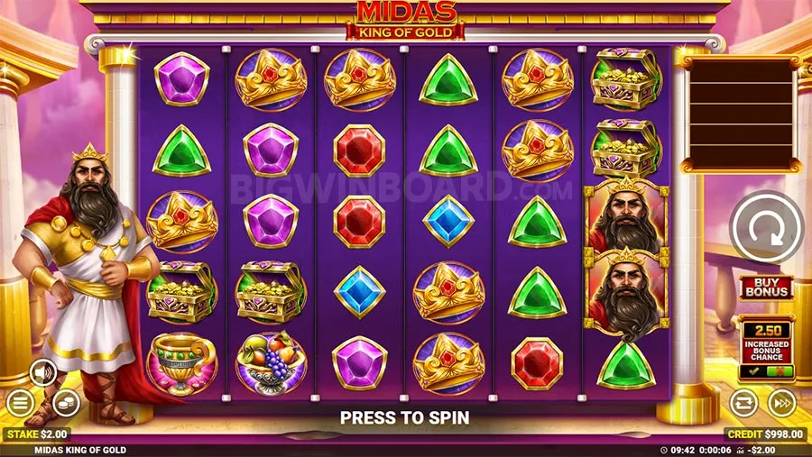 Midas King of Gold slot