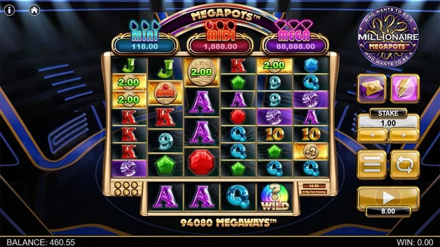 Millionaire Megapots slot