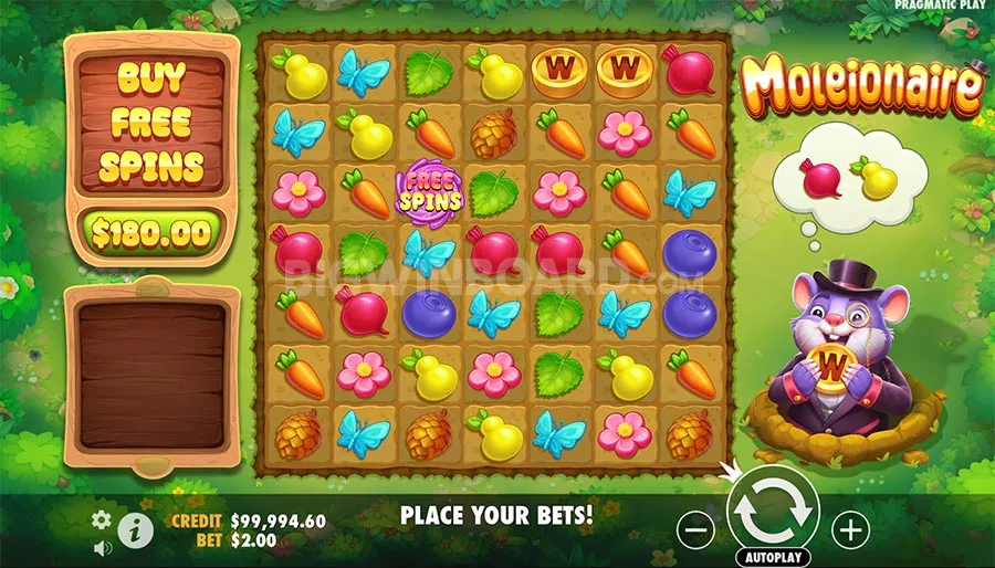 Moleionaire slot
