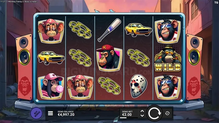 Monkey Frenzy 2 Boss is Here slot