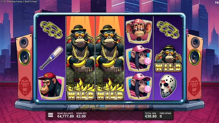 Monkey Frenzy 2 Boss is Here slot