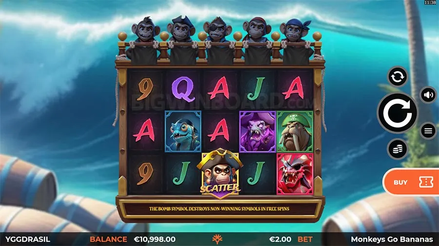Monkeys Go Bananas MultiMax slot