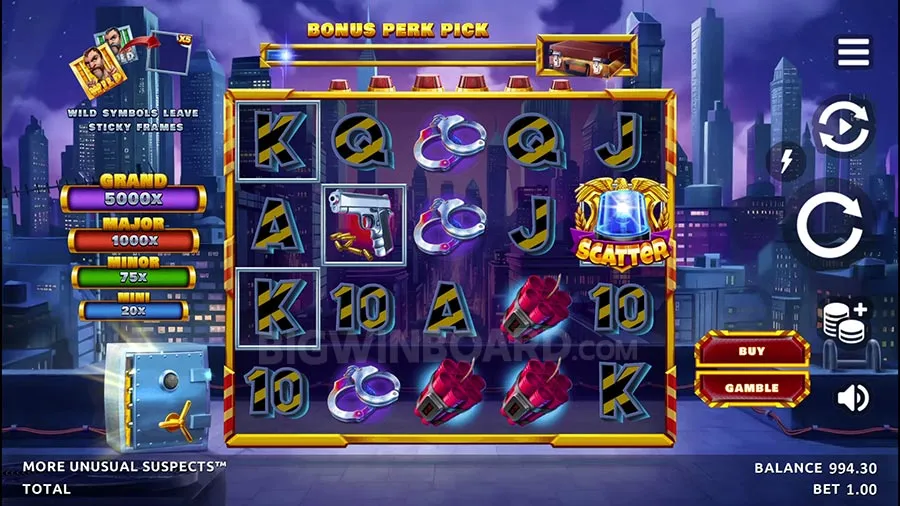 More Unusual Suspects slot