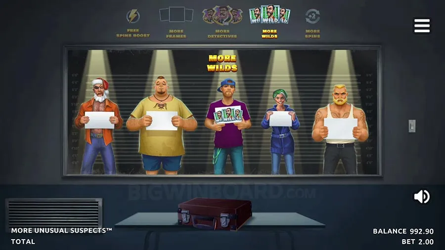 More Unusual Suspects slot