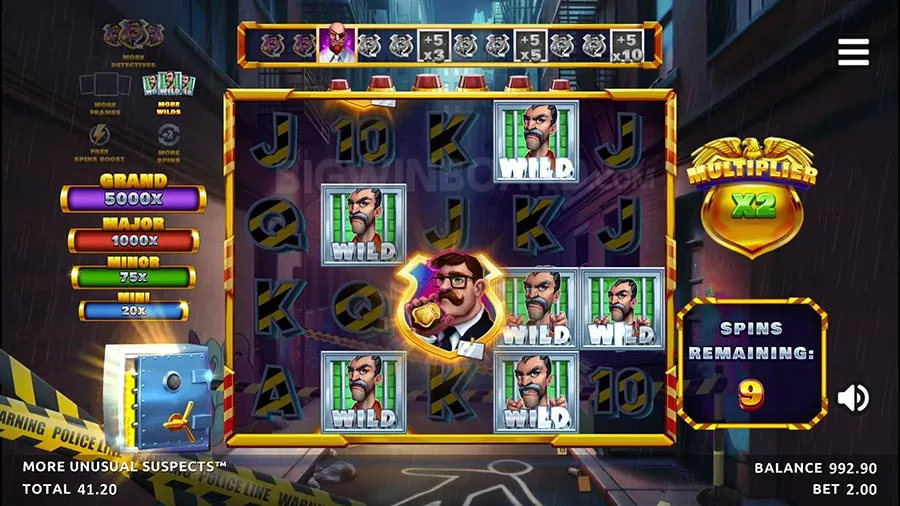 More Unusual Suspects slot