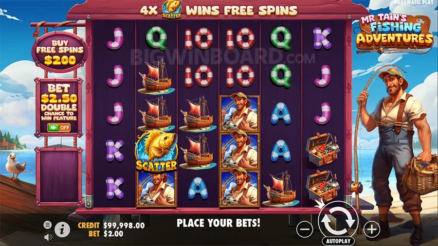Mr Tain's Fishing Adventures slot
