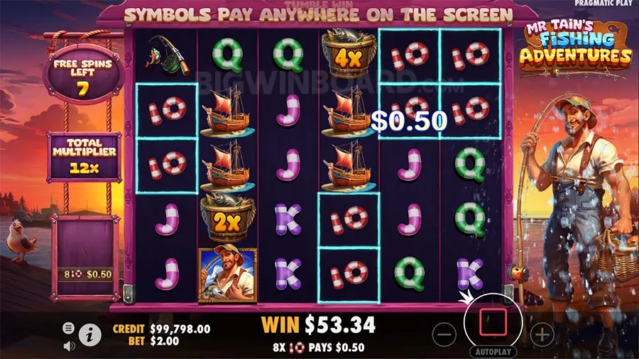 Mr Tain's Fishing Adventures slot