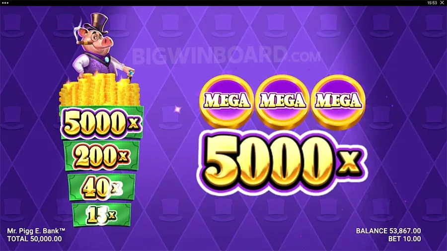 Mr. Pigg E. Bank slot