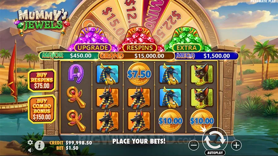 Mummy's Jewels slot