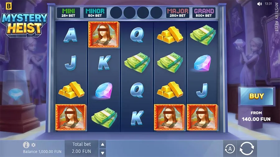 Mystery Heist slot
