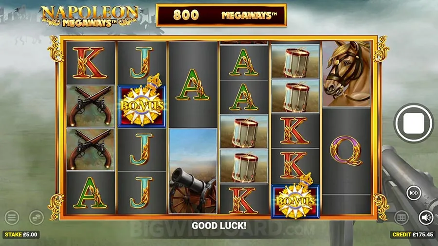 Napoleon Megaways slot