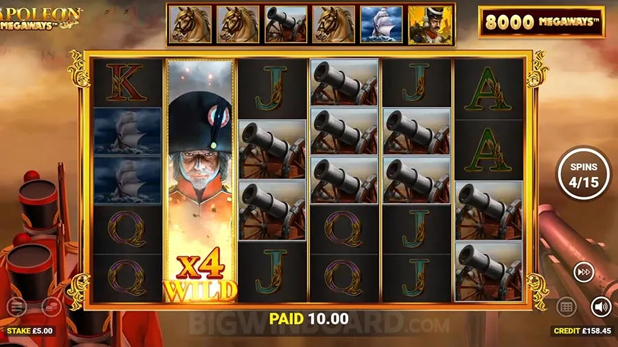 Napoleon Megaways slot