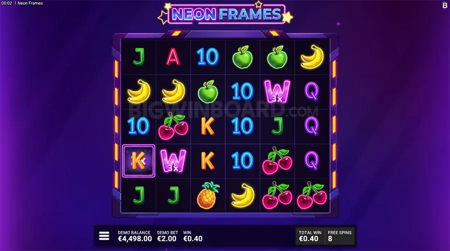 Neon Frames slot