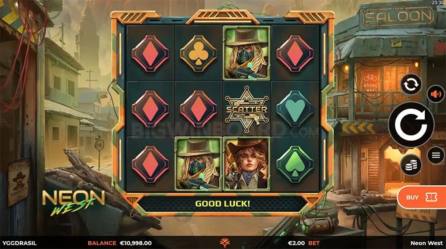 Neon West slot