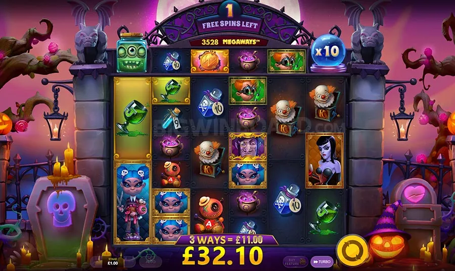 Nightmare Family Megaways slot