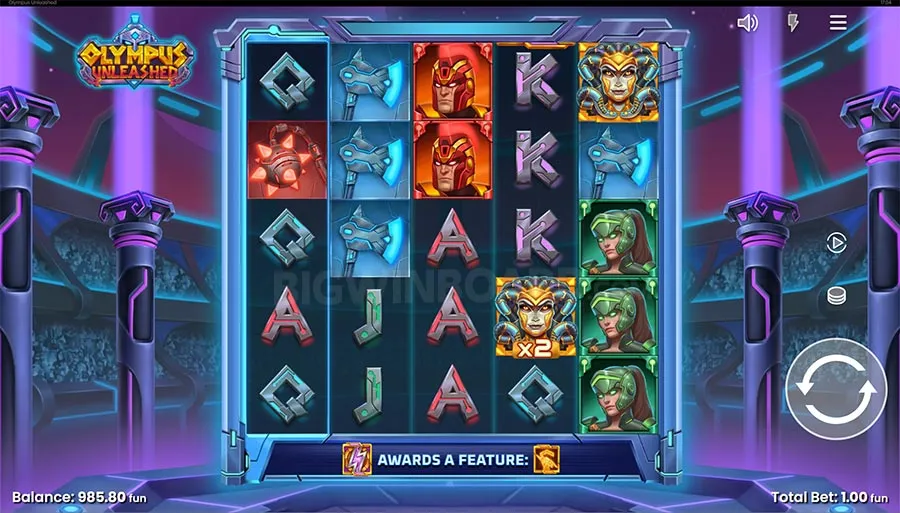 Olympus Unleashed slot