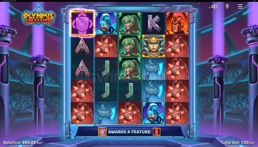 Olympus Unleashed slot