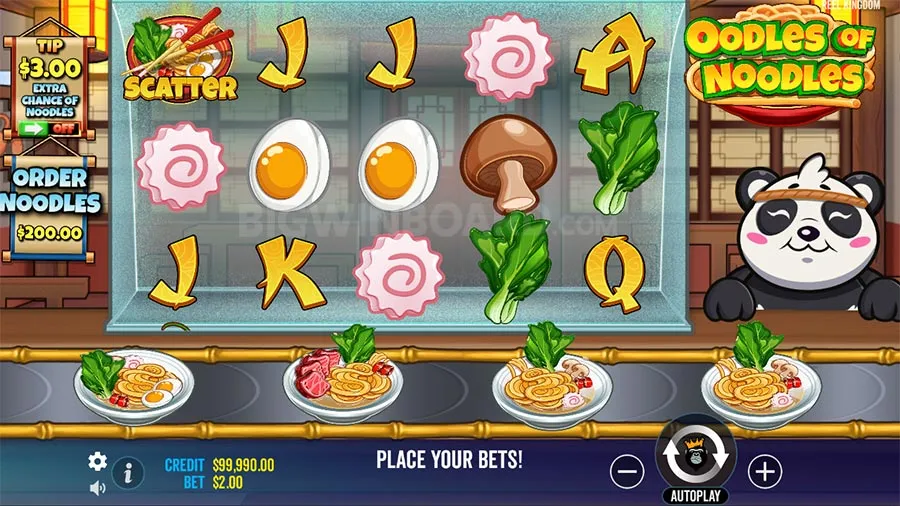 Oodles of Noodles slot