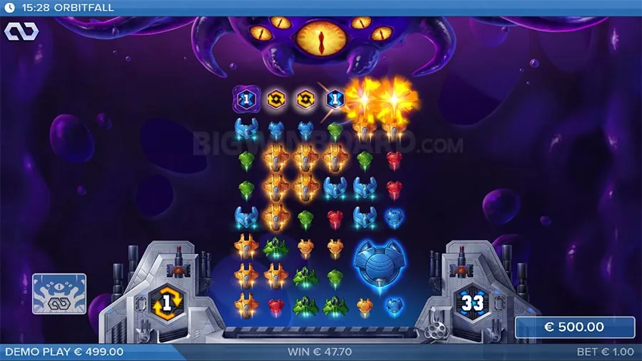 Orbitfall slot - free spins