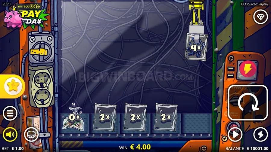 Outsourced Payday slot