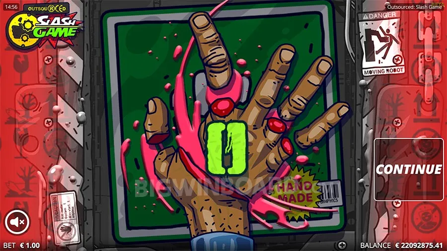 Outsourced Slash Game slot