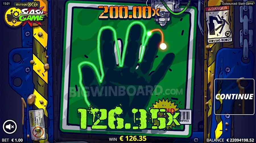 Outsourced Slash Game slot