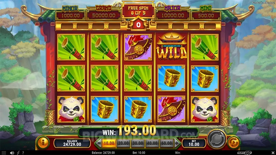 Pandastic Adventure slot