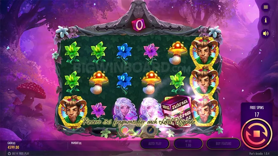 Pan's Arcadia slot