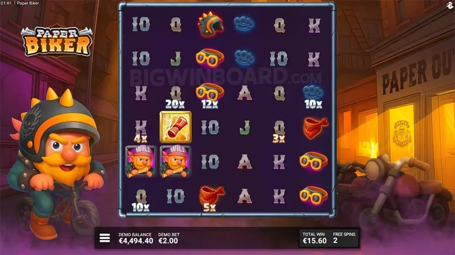 Paper Biker slot