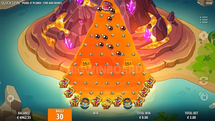 Pearl O' Plinko Fire & Bones slot