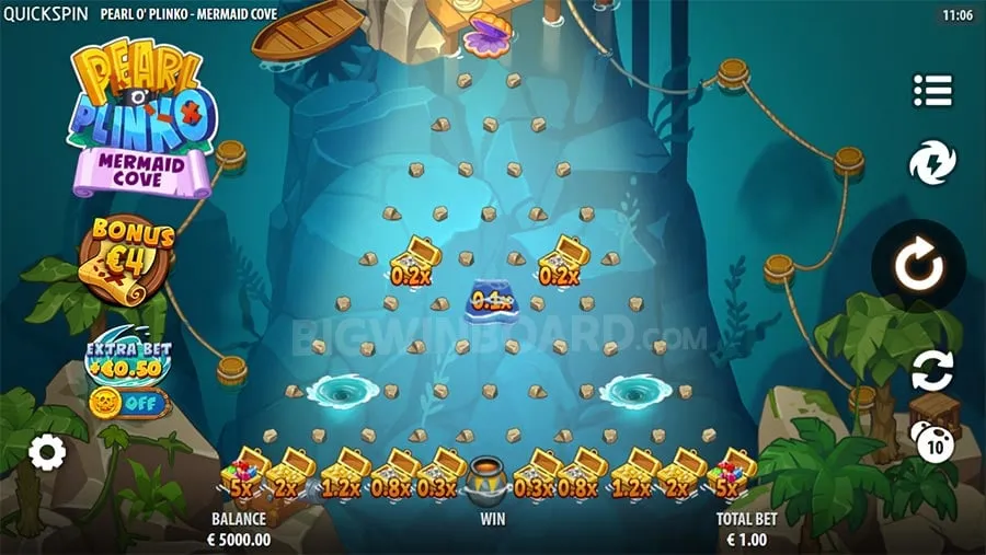 Pearl O Plinko Mermaid Cove