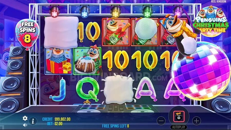 Penguins Christmas Party Time slot